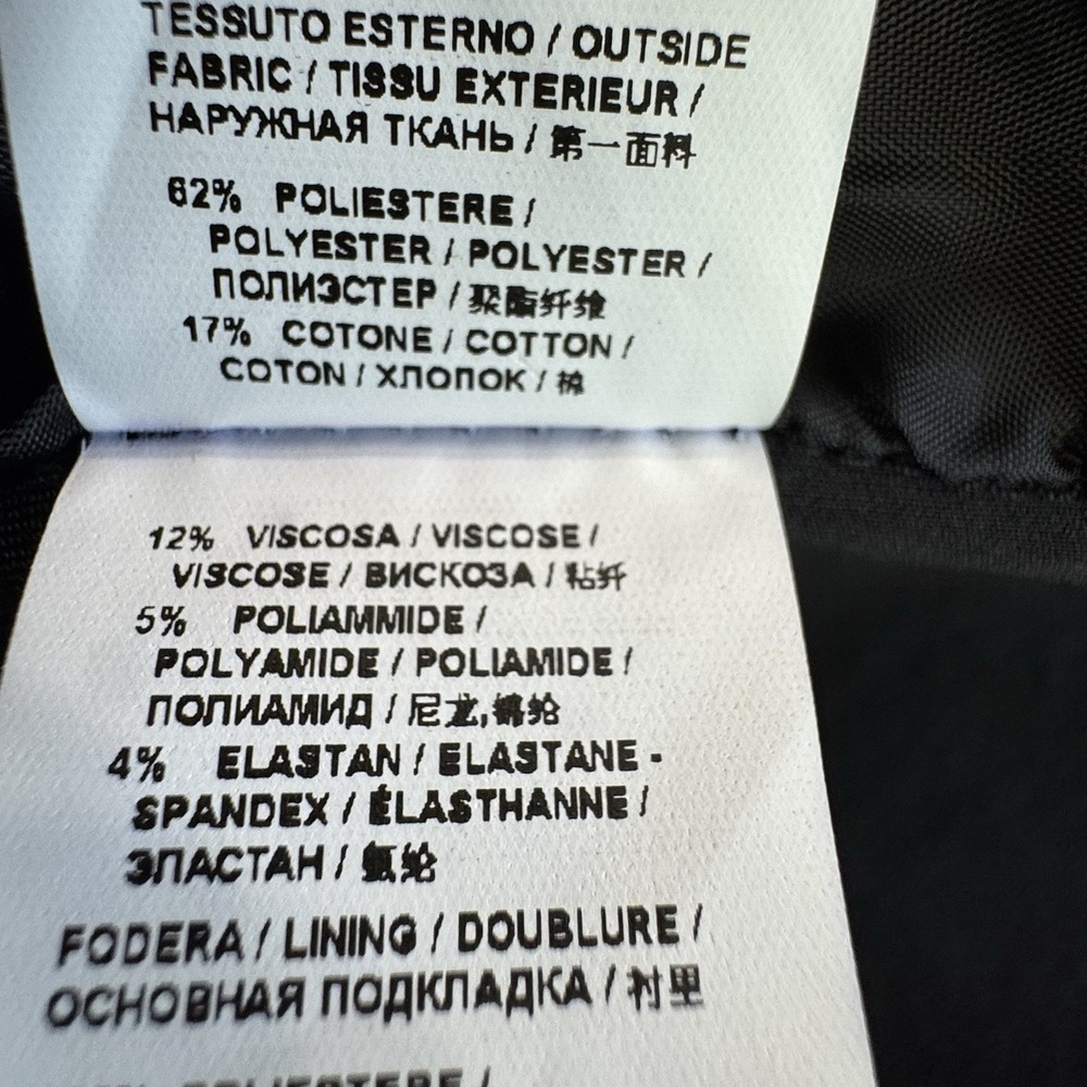 New Toy G Italy Black Lace Jacket Tailored Blazer Size 6‎ US $406 - Picture 12 of 16